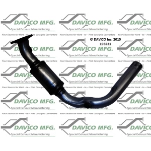 Davico Direct Fit Catalytic Converter and Pipe Assembly for 2006 GMC Sierra 1500 - 193531