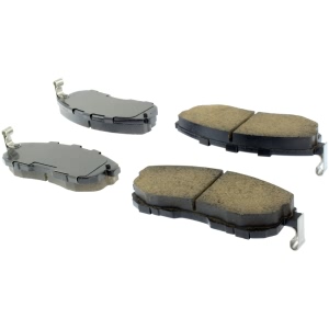 Centric Posi Quiet™ Ceramic Front Disc Brake Pads for 2007 Nissan Sentra - 105.08150