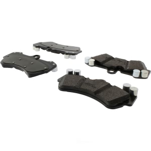 Centric Posi Quiet™ Extended Wear Semi-Metallic Front Disc Brake Pads for 2010 Porsche Cayenne - 106.10070