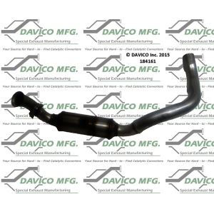 Davico Direct Fit Catalytic Converter and Pipe Assembly for 2012 Ford E-350 Super Duty - 184161