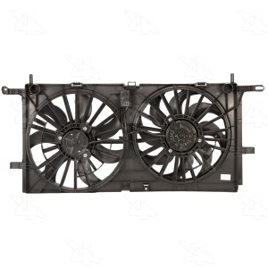 Four Seasons Dual Radiator And Condenser Fan Assembly for Pontiac - 76041
