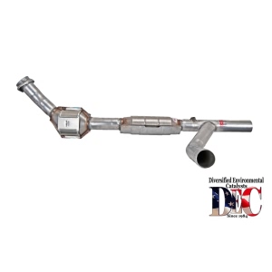 DEC Standard Direct Fit Catalytic Converter and Pipe Assembly for 2001 Ford E-150 Econoline - FOR20654