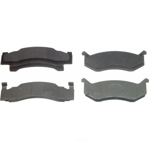 Wagner Thermoquiet Semi Metallic Front Disc Brake Pads for 1990 Dodge B350 - MX269