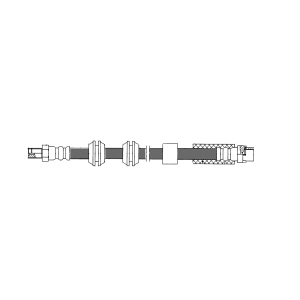 Centric Front Brake Hose for 2013 BMW 135is - 150.34021