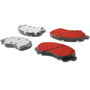 Centric Posi Quiet Pro™ Semi-Metallic Front Disc Brake Pads for 2004 Mitsubishi Outlander - 500.08660