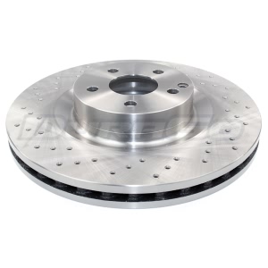 DuraGo Drilled Vented Front Brake Rotor for 2014 Mercedes-Benz CL600 - BR901234