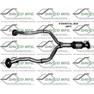 Davico Direct Fit Catalytic Converter and Pipe Assembly for 2007 Lexus SC430 - 18475