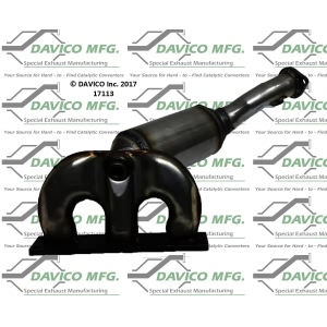 Davico Exhaust Manifold with Integrated Catalytic Converter for BMW 530i - 17113