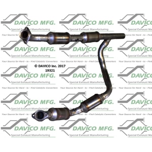 Davico Direct Fit Catalytic Converter and Pipe Assembly for 2007 Ford E-150 - 19321