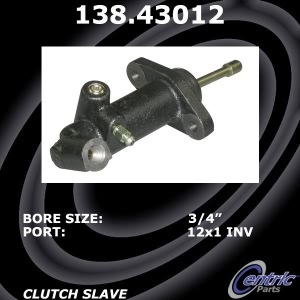 Centric Premium Clutch Slave Cylinder for 1999 Isuzu Amigo - 138.43012