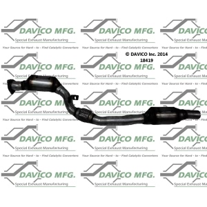 Davico Direct Fit Catalytic Converter and Pipe Assembly for 2005 Audi S4 - 18419