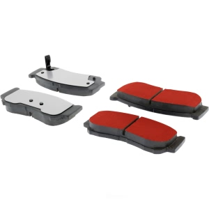 Centric Posi Quiet Pro™ Ceramic Rear Disc Brake Pads for 2008 Hyundai Santa Fe - 500.12970