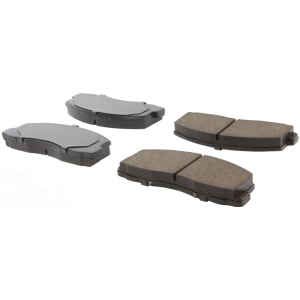 Centric Posi Quiet™ Ceramic Front Disc Brake Pads for 1987 Plymouth Colt - 105.03280