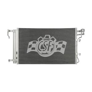 CSF A/C Condenser for 2009 Kia Spectra - 10473