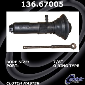 Centric Premium Clutch Master Cylinder for 1991 Dodge W350 - 136.67005