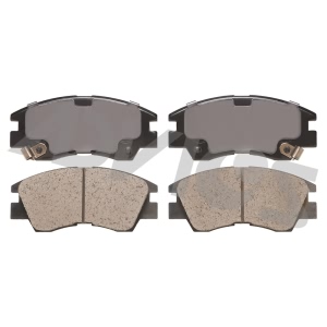 Advics Ultra-Premium™ Ceramic Brake Pads for 1994 Mitsubishi Mighty Max - AD0349