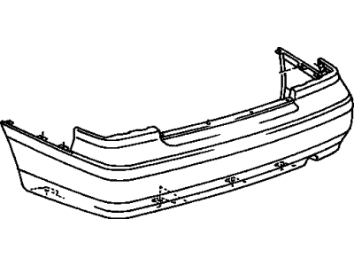 Toyota 52159-AC900 Bumper Cover