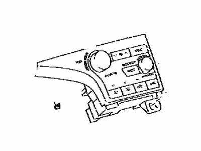 Toyota 55900-0T020 Dash Control Unit