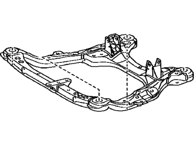 Toyota 51100-0T010 Frame Assembly, Front