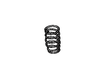 Toyota 48231-6A250 Spring, Coil, Rear