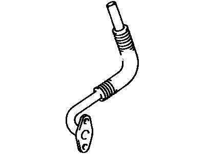 Toyota 25601-35050 Pipe Sub-Assembly, EGR