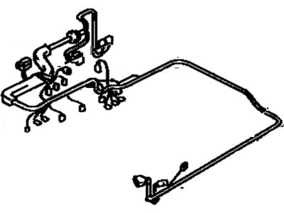 Toyota 82121-35161 Wire, Engine