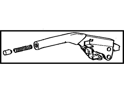 Toyota 46201-22190-02 Lever Sub-Assy, Parking Brake