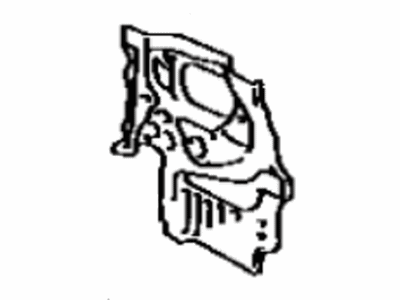 Toyota 53212-22250 Side Baffle