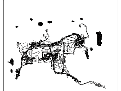 Toyota 82141-33J50 Wire, Instrument Panel