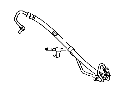 Toyota 44410-33180 Tube Assy, Pressure Feed