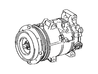 Toyota 88310-33250 Compressor Assy, W/Pulley