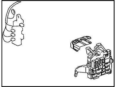 Toyota 82129-33160 Wire, Cowl