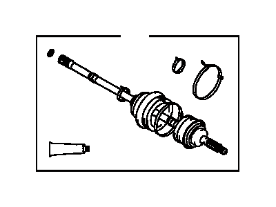 Toyota 43470-29227 Outer Joint Assembly