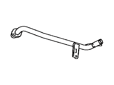 Toyota 16268-36010 Pipe, Water By-Pass