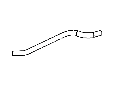 Toyota 16264-36010 Hose, Water By-Pass