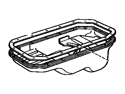 Toyota 12151-54020 Oil Pan Gasket