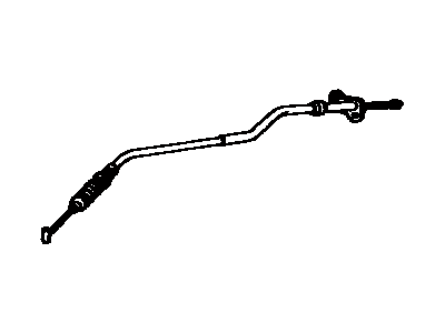 Toyota 46420-35122 Cable Assembly, Parking Brake