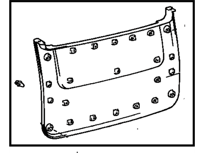 Toyota 67750-95D01-03 Board Assy, Back Door Trim