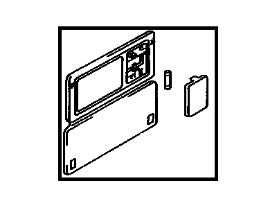 Toyota 81340-28031-E0 Lamp Assembly, Vanity
