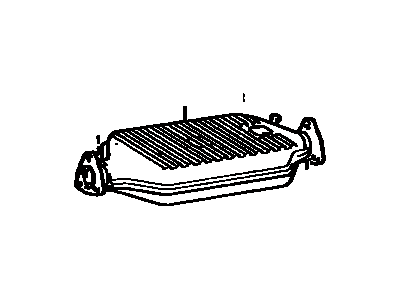 Toyota 17400-61021 Catalytic Converter Assembly