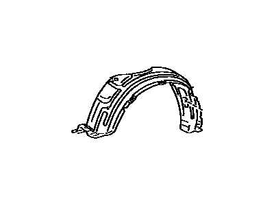 Toyota 53876-33040 Fender Liner