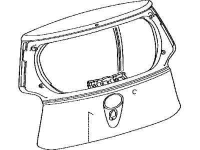 Toyota 67005-74020 Lift Gate