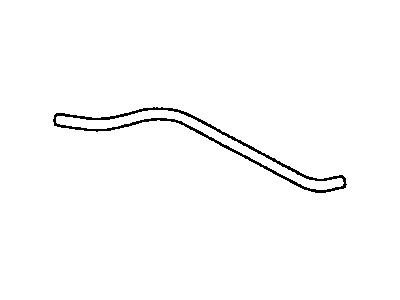 Toyota 23827-75010 Hose, Fuel Vapor Feed