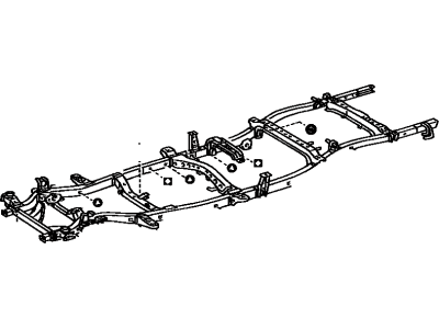 Toyota 51001-34211 Frame Sub-Assembly