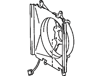 Toyota 16711-15271 Fan Shroud