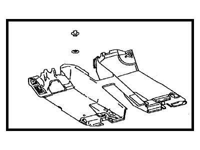 Toyota 58510-0C580-B0 Carpet Assembly, Floor