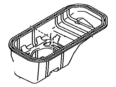 Toyota 12101-74060 Pan Sub-Assembly, Oil