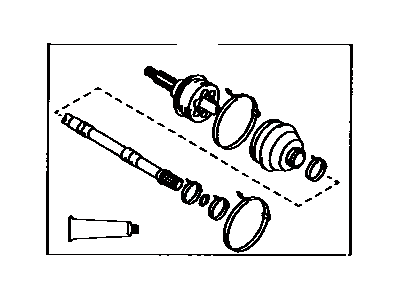 Toyota 43460-29097 Shaft & Joint