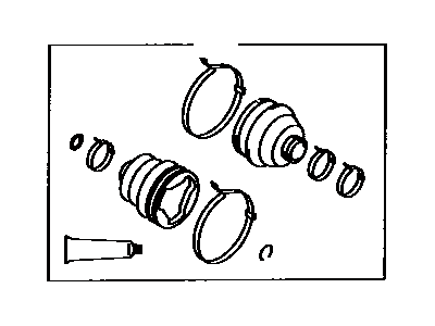 Toyota 04438-20231 Boot Kit