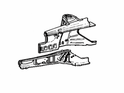 Toyota 53710-14908 Wheelhouse Assembly